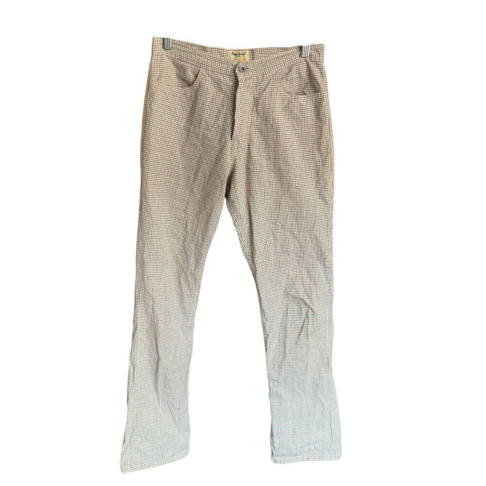 Pepe Jeans London Pants Checks Jeepster 5/6 Preppy Hipster Heritage Button Fly